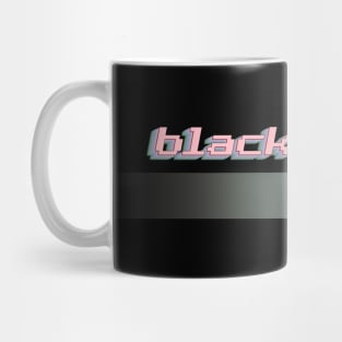 Black and Pink Mug